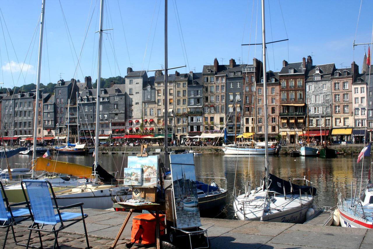 Les Maisons D'Eugene Appart'Hotel - Centre Historique Honfleur Exterior foto